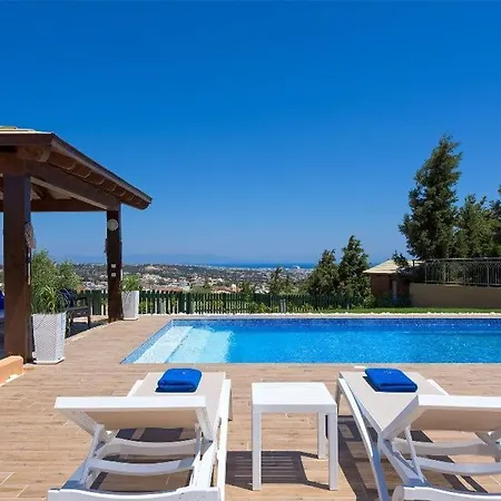 Luxury Rhodes Villa Aegean Blue Sea View Private Pool 4 Bdr Koskinou Koskinou (Rhodes)