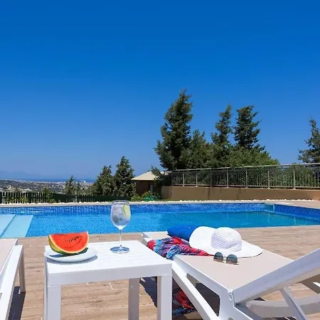 Villa Luxury Rhodes Villa Aegean Blue Sea View Private Pool 4 Bdr Koskinou Koskinou (Rhodes)