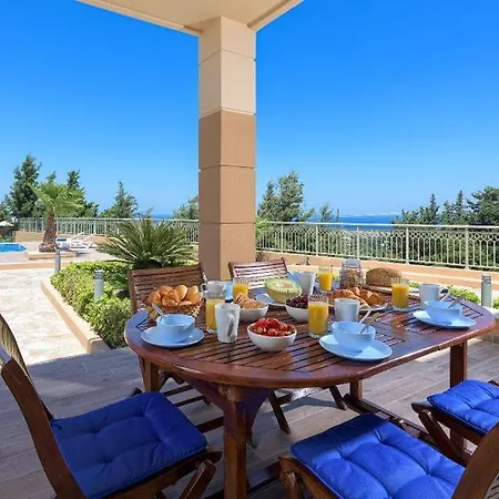 Villa Luxury Rhodes Villa Aegean Blue Sea View Private Pool 4 Bdr Koskinou Koskinou (Rhodes)